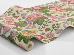 Флизелиновые обои Happy Hollyhocks Multi Артикул: 9171