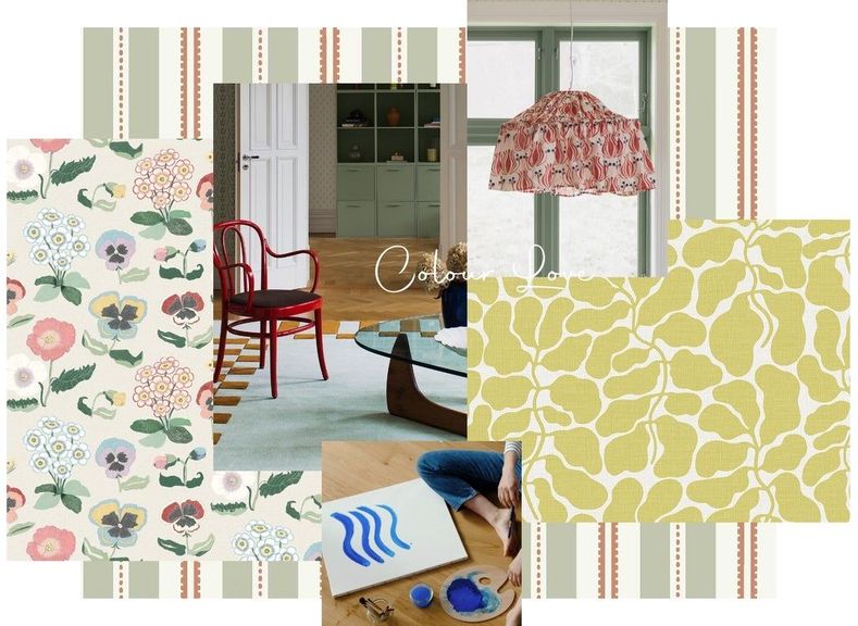 Wallpaper Trends 2025 Colour Love