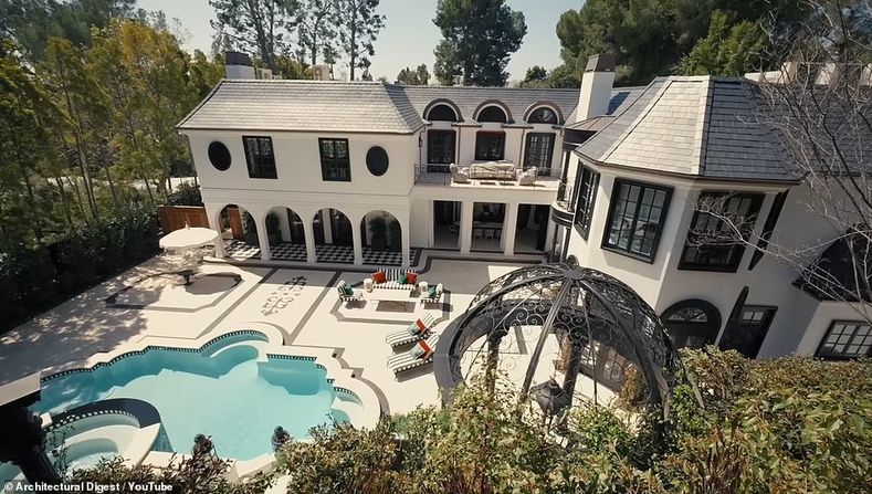 RuPaul's beverly hills mansion in LA