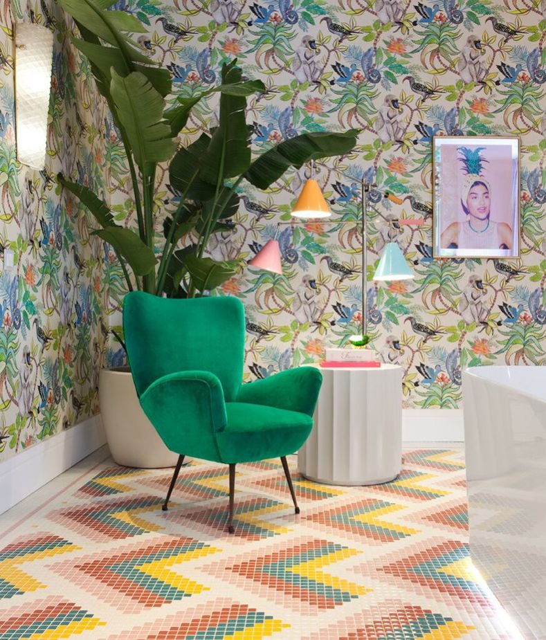 Флизелиновые обои в стиле Сафари Savuti из каталога Ardmore от Cole&Son,  Артикул:109/1007