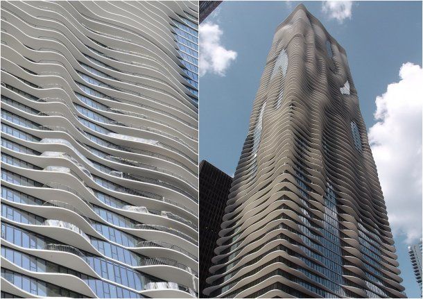 Небоскреб Аква в Чикаго