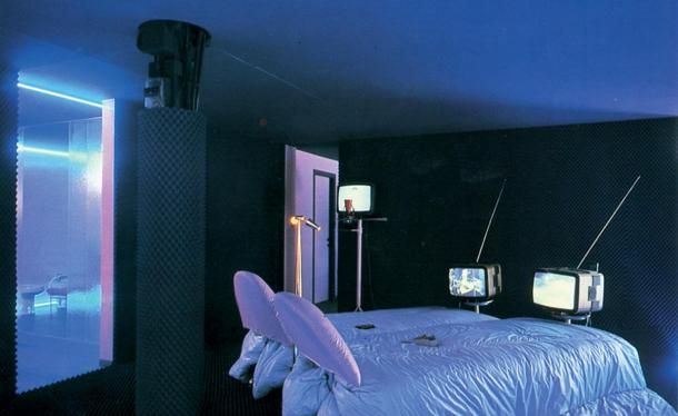 “La casa telematica” итальянского дизайнера Уго ла Пьетра, 1983