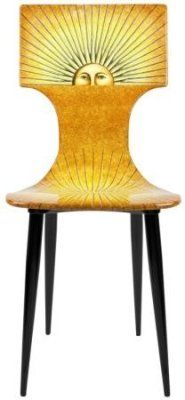 Деревянный стул “Sole” (“Солнце”)  
1950-1951 гг. Роспись и лакировка ручной работы