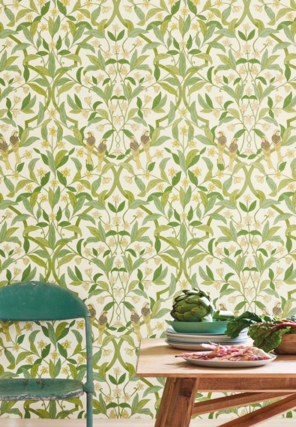 Флизелиновые обои Jasmine & Serin Symphony в интерьере Артикул: 117/10031, Cole&Son