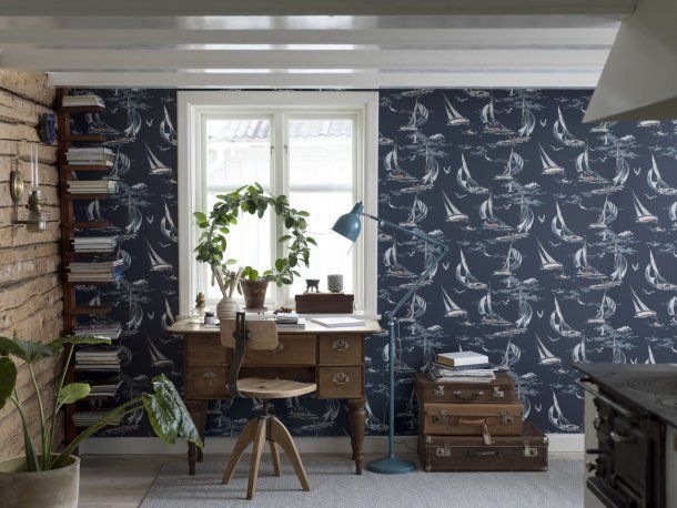 Обои Sailboats by Borastapeter