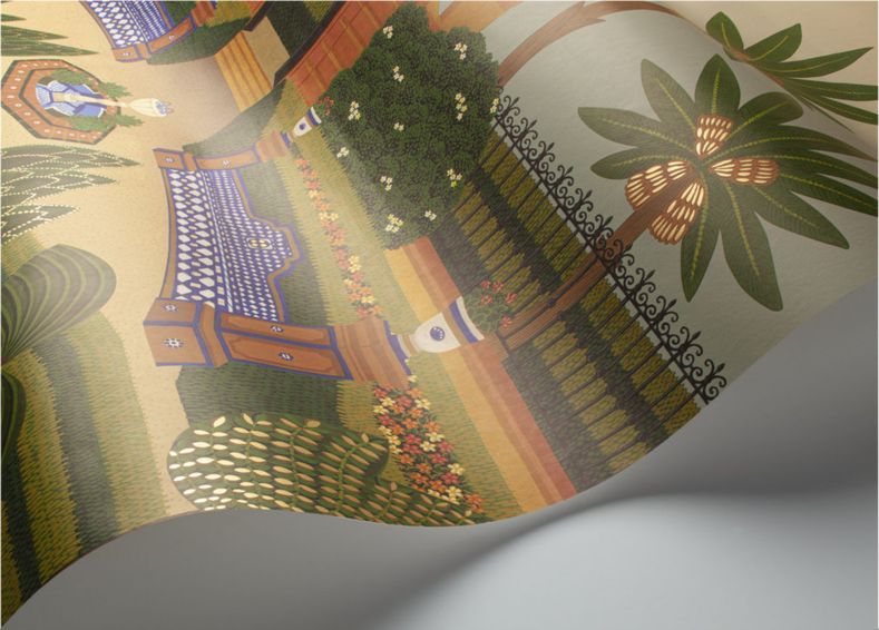 Флизелиновые обои Alcazar Gardens Артикул: 117/7020, Cole&Son