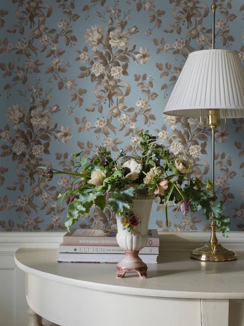 Исторические обои Tullgarn Artisan Blue