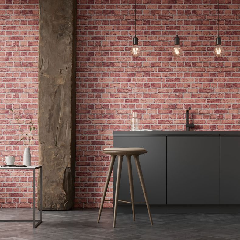 Флизелиновые обои Brick Nectarina Артикул: TER4 020