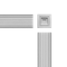 Простой блок, который используется как угол для дверного обрамления D200