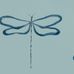 Купить дизайнерские обои  для гостиной Dragonfly с изображением стрекозы Dragonfly из коллекции Japandi от Scion