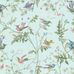 Живописные обои Hummingbirds от Cole & Son с изображением очаровательных колибри с разноцветным оперением, порхающих среди изящных ветвей и дивных цветов на светло-голубом фоне. Купить обои для столовой, гостиной  или детской в салонах ОДизайн, онлайн оплата.