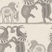 Обои из Великобритании коллекции ARDMORE от COLE & SON. На африканских равнинах танцуют слоны. Safari Dance идеально впишутся в интерьер комнаты. Приобрести  с бесплатной доставкой в О-Дизайн