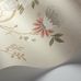 Обои Cole & Son - "Camellia" арт. 115/8024. Поверх принта из архивной коллекции Cole & Son с эффектом кракелюра, изображено дерево камелии японской в цвете коралла и скорлупы утиного яйца на фоне оттенка нильской воды. Обои для квартиры, обои на стену, дизайнерские обои.