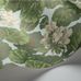 Флизелиновые обои пр-во Великобритания коллекция Seville от Cole & Son, рисунок под названием Geranium цветочный принт на голубом фоне. Обои для гостиной, обои для спальни, обои для кухни. Бесплатная доставка, купить обои, большой ассортимент