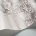 Фото рулона пейзажного фотопанно Idyll Platinum Pearl / Идиллия, арт 120/1002M из каталога The Gardens, пр-во Cole&Son, Великобритания с рисунком природной идиллии фонтаном и павлинами на фоне перламутрового платинового цвета.