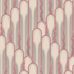 Обои флизелиновые Rivendell артикул 12123 из каталога "DECO" от Fardis с абстрактным принтом в виде изящных розовых арок в стиле Ар Деко на бежевом фоне .