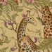 Роскошные флизелиновые обои Royal Giraffe Gilded арт. 129/3010 от Cole&Son каталог Ardmore Baobab, с рисунком королевских жирафов среди декоративных листьев акации и стручков фасоли на фоне цвета благородного золота.