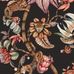 Детальный фрагмент рисунка флизелиновых обоев Protea Panthera Onyx арт. 129/6023 от Cole&Son (Великобритания) каталог Ardmore Baobab с романтичными пантерами на ветвях Протеи на фоне цвета африканского камня.