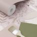 Флизелиновые обои Swans lilac purple арт. 130959 — романтичные обои с лебедями для спальни.