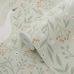 Флизелиновые обои Swans mint green арт. 130960 — романтичные обои с лебедями для девочек.