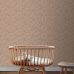 Флизелиновые обои для зала Flowers terracotta pink арт. 131394 — с мелкими цветами в тёплых тонах — терракотово-розовом создают в комнате жизнерадостную и уютную атмосферу.