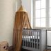 Флизелиновые обои для детской спальни Little clouds beige арт. 139515 — с облачками в теплых бежевых тонах создают веселую атмосферу, превращая комнату в пространство для фантазий и приключений.