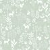 Детские обои для стен Forest with animals mint green арт. 139524 — зайчики, лисички, медвежата и белочки — дарят ощущение сказки и близости к природе.