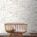 Флизелиновые обои Jungle animals white and beige арт. 139690 с животными саванны для комнаты малыша.