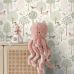 Флизелиновые обои для детской игровой комнаты Dogs grayed mint green and white арт. 139709 — с очаровательными собачками дарят ощущение дружбы, добра и беззаботного детства. Такой дизайн идеально подходит для детской комнаты, где важна каждая деталь: от цвета стен до настроения.