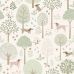 Узор экологичных детских обоев Dogs grayed mint green and white арт. 139709 — с очаровательными собачками дарят ощущение дружбы, добра и беззаботного детства. Такой дизайн идеально подходит для детской комнаты, где важна каждая деталь: от цвета стен до настроения.