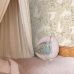 Флизелиновые обои Swans beige, white and grayish green арт. 139797 — романтичные обои с лебедями для спальной комнаты.