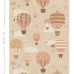 Детские флизелиновые обои Air balloons beige and terracotta арт. 139801 с воздушными шарами для детской комнаты с размерами рулона.