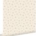 Флизелиновые обои Vintage flowers sand beige арт. 139833 с винтажными цветами для уютного интерьера.