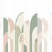 Схема поклейки панно на стену  ESTA HOME "Art Deco" (150х279см), арт 158956