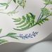 Флизелиновые обои из Швеции коллекция Scandinavian Designers II от Borastapeter, с рисунком под названием Koksvaxter крупный растительный рисунок на белом фоне. Обои хороши для кухни или гостиной.