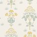 Винтажные обои Meadow Sweet артикул 216829 из каталога Compilation Wallpaper от Morris & Co  с стилизованным цветочным узором в стиле кантри