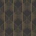 Темно-коричневые шведские обои Staircase артикул 2284 из каталога "Treasured"с мерцающими золотистыми акцентами украшает изящный геометрический рисунок Большой выбор шведских обоев в уникальном дизайне