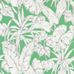 Приобрести английские обои в спальню арт. 112024 дизайн Parlour Palm из коллекции Zanzibar от Scion, Великобритания с принтом в виде пальмовых листьев белого цвета на зеленом фоне на сайте Odesign.ru, большой ассортимент