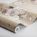 Фото рулона обоев Floral Charm артикул 4250 из каталога Dreamy Escape фабрики Borastapeter с детализацией классического цветочного узора на бежевом фоне под шелковую ткань