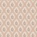 Флизелиновые обои для спальни Eternal Flower из коллекции Dreamy Escape, арт. 4260, Borastapeter, пр-во Швеция, приглушенных коричнево-бежевых тонах на пудровом ржаво-розовом фоне