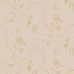 Ретро обои ELSIE из каталога Swedish Grace  в золотисто-розовой цветовой гамме с воздушным узором из цветочных завитков на фоне с тонким геометрическим рисунком тон в тон продаются с доставкой по Москве