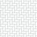 Арт. 6070. Геометрический рисунок имитирующий фигурную кладку декоративного кирпича или плитки в черно - белой гамме. Подобрать обои, обои в квартиру, флизелиновые обои