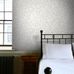 Английские обои  "Cut-Out Lace" от  Vivienne Westwood в интерьере спальни