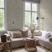 Купить экологичные обои для зала с цветочным рисунком Noras Ang Crisp linen артикул 5805 из каталога Nordic Folk от Borastapeter. Заказать в интернет магазине ODesign с бесплатной доставкой по всей России.