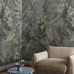 Цифровые обои для зала Floret Green, арт. 9675W от Borastapeter, рисунок напоминает пышную крупномасштабную настенную роспись, наполненную красивыми цветами и листьями в приглушенных тонах зеленого, серого, светло-голубого и кремового цветов. Заказать в интернет-магазине ODesign с бесплатной доставкой по всей России.