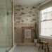 Купить английские флизелиновые обои для ванной Acquario, Арт.114/16033 от Cole & Son® из коллекции Fornasetti Senza Tempo.  Обои с морской тематикой. Обои изображением рыб на бежевом фоне. Обои для спальни, купить обои в интернет магазине Одизайн с бесплатной доставкой.