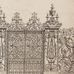 Эскиз ограды, выполненный вручную Tijou Gate, который демонстрирует сохранившиеся до наших дней ажурные решётки с позолоченными завитками аканта и воспроизведенный в панно для стен арт. 118/8017 из коллекции Historic Royal Palaces Great Masters от Cole & Son®. Выбрать в салоне Odesign с бесплатной доставкой.