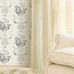 Флизелиновые обои для стен из Швеции коллекция Classic I от Collection FOR WALLS. Светлые обои с изображение вензеля и цветочным принтом.  Обои для спальни, обои для гостиной. Бесплатная доставка, интернет-магазине Одизайн, купить обои