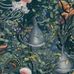 Рисунок детских обоев Underwater Magic Ocean blue, арт. 8153 из каталога Fairyland, где морские водоросли мягко колышутся, открывая взору скрытую морскую флору и фауну, от рифовых акул до морских коньков. Флизелиновые обои премиум-класса в интернет магазине с доставкой. Шведские экологичные обои.