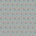 Раппорт флизелиновых обоев Boråstapeter Cecilia Blue (арт. 8723). Мелкомасштабный цветочный узор с ритмичным рисунком милых цветов, обрамлённых геометрическими гирляндами, в бордово-красных, охристо-жёлтых, даларнских синих и зелёных тонах на мягком голубино-голубом фоне. Коллекция Herrgård от Boråstapeter.